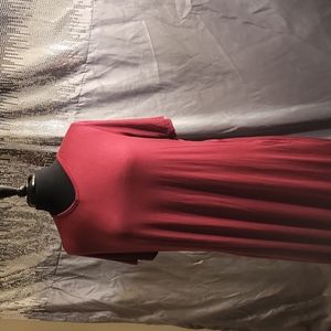 LoNg Tshirt material dress